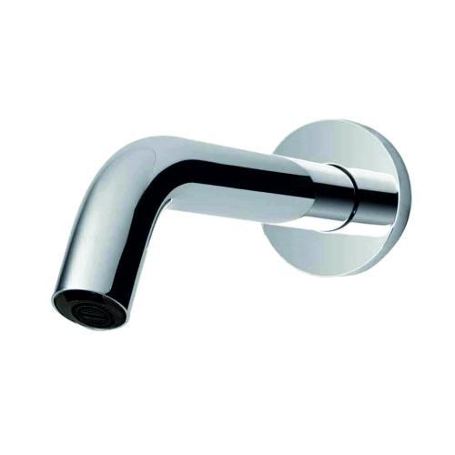 Mouth Sensor Wall Mounted Faucet 210mm , (AC/DC) Chrome